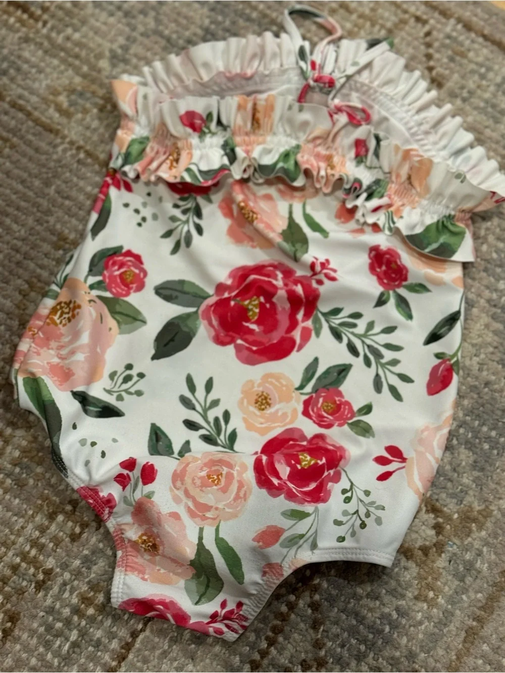MUD PIE MUD PIE LARGE FLORAL SWIMSUIT Size 5